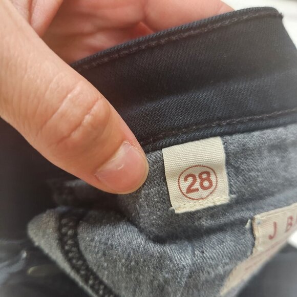 J Brand Dark Wash Stretch Bootcut Denim Jeans Women's 28 - Picture 9 of 9
